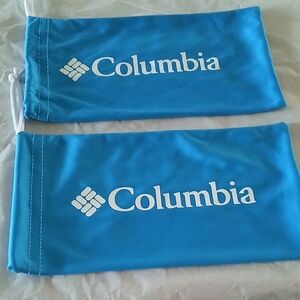 COLUMBIA EYEWEAR CASES (2) Blue Satin